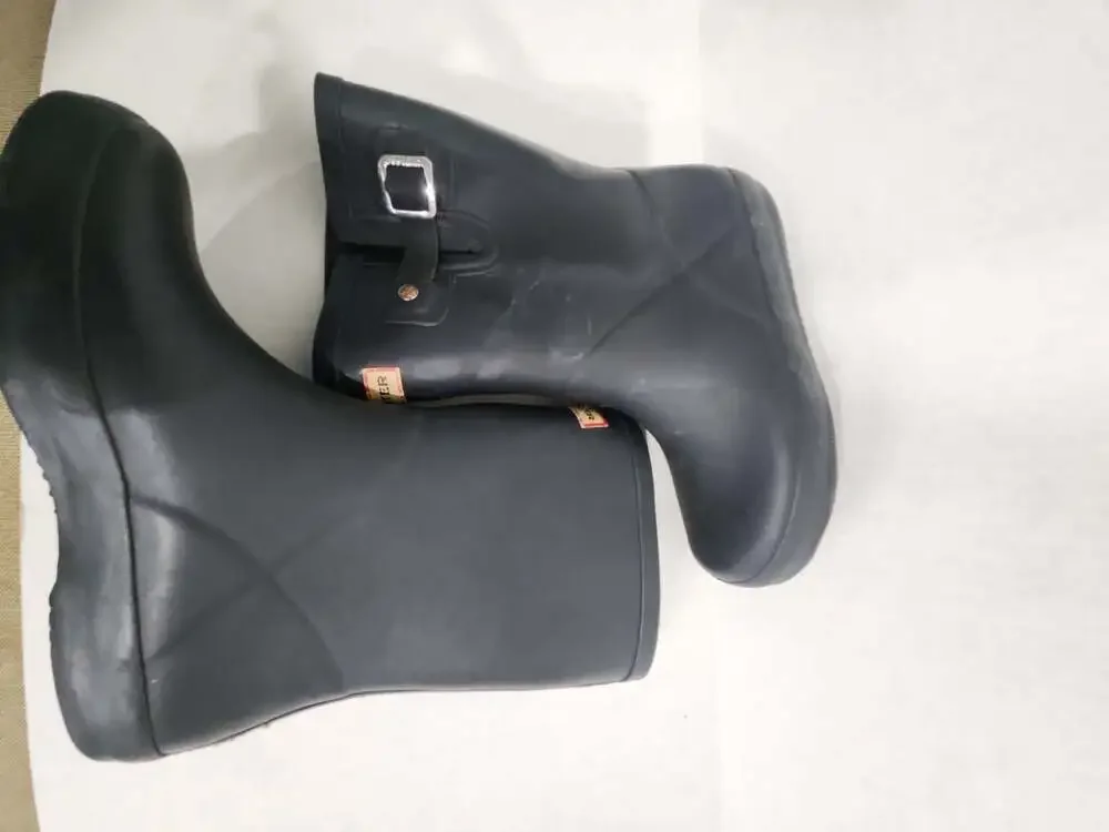 Hunter Kids Original Rain Boots Black Size 12/13